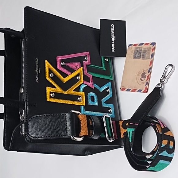 Karl Lagerfeld Paris Maybelle Crossbody Bag - Picture 3 of 17